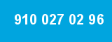 910 027 02 96 910 027 02 96